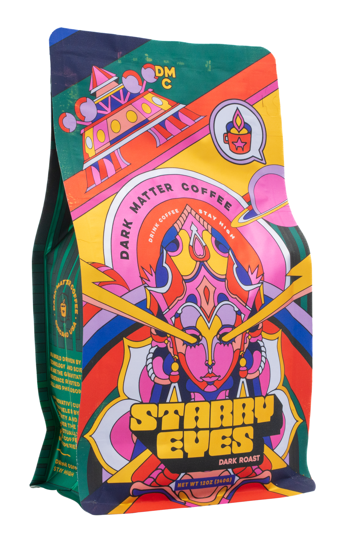 starry eyes dark roast coffee bag